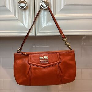 Coach Signature Sufflette Leather Mini Bag